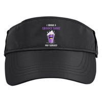 I drank a grimace shake and survived  Adult Drive Performance Visor