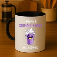 I drank a grimace shake and survived  Mug