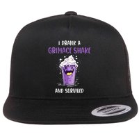 I drank a grimace shake and survived  Flatbill Hat