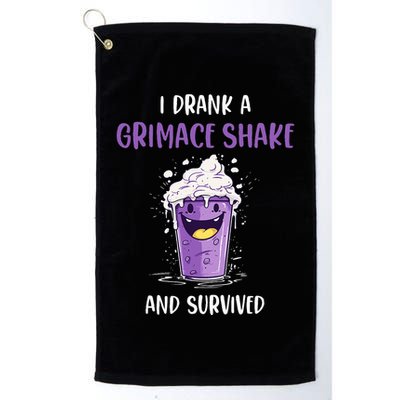 I drank a grimace shake and survived  Golf Towel
