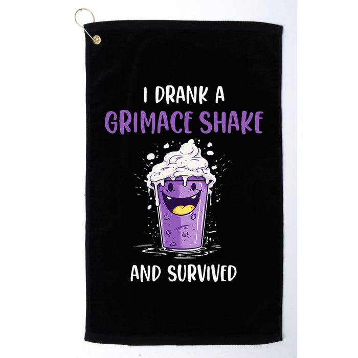 I drank a grimace shake and survived  Golf Towel