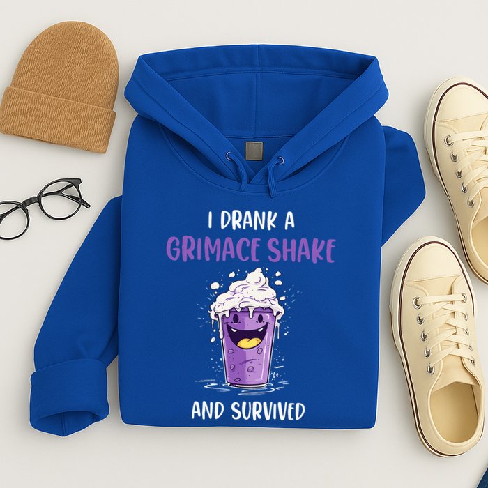 I drank a grimace shake and survived  Hoodie