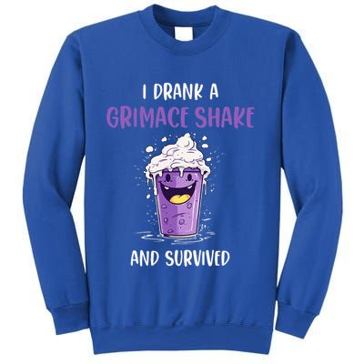 I drank a grimace shake and survived  Sweatshirt