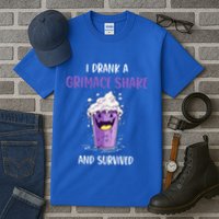 I drank a grimace shake and survived  Tall T-Shirt