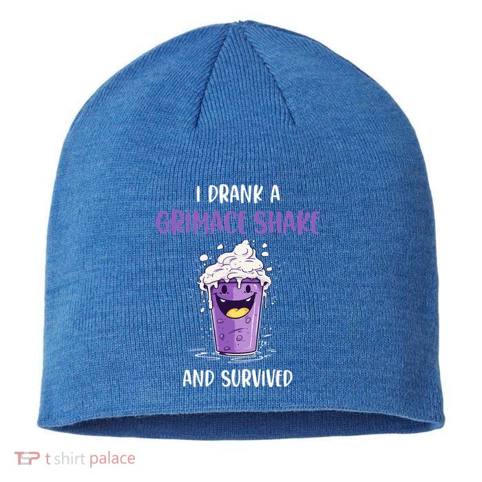 I drank a grimace shake and survived  Sustainable Beanie