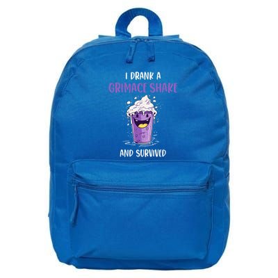 I drank a grimace shake and survived  16 in Basic Backpack