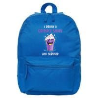 I drank a grimace shake and survived  16 in Basic Backpack