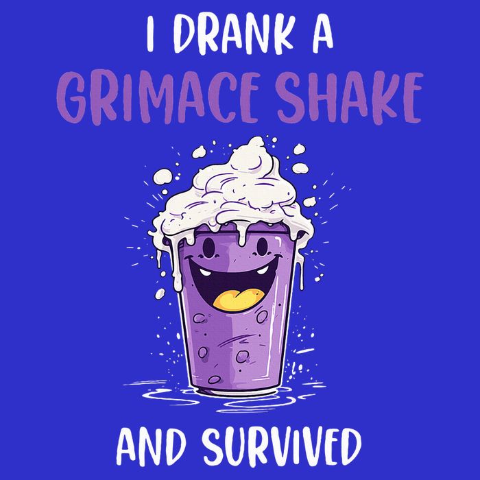 I drank a grimace shake and survived  Magnet