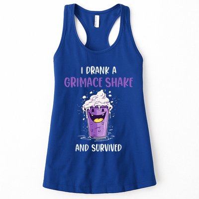 I drank a grimace shake and survived  Womens Tank Top