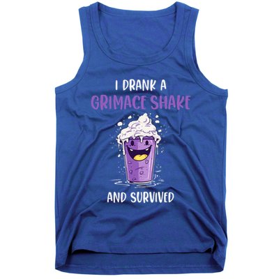 I drank a grimace shake and survived  Tank Top
