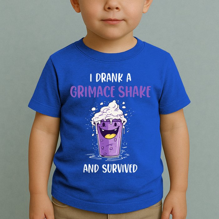 I drank a grimace shake and survived  Toddler T-Shirt