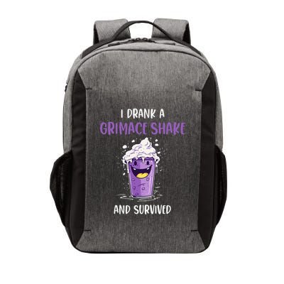 I drank a grimace shake and survived  Vector Backpack