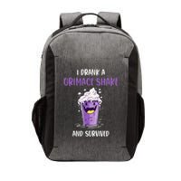 I drank a grimace shake and survived  Vector Backpack