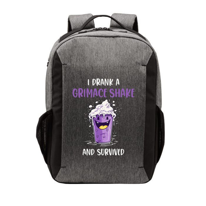 I drank a grimace shake and survived  Vector Backpack