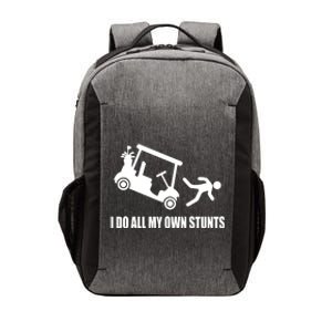 I Do All My Own Stunts Funny Golfer Vector Backpack