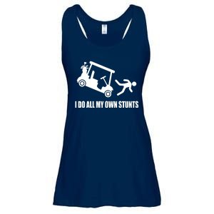 I Do All My Own Stunts Funny Golfer Ladies Essential Flowy Tank