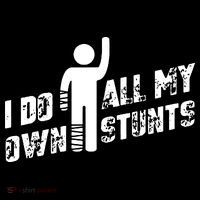 I Do All My Own Stunts Hoodie