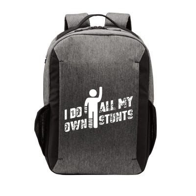 I Do All My Own Stunts Vector Backpack