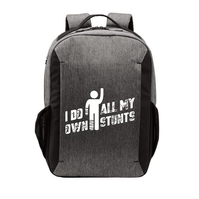 I Do All My Own Stunts Vector Backpack