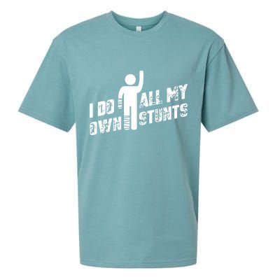 I Do All My Own Stunts Sueded Cloud Jersey T-Shirt