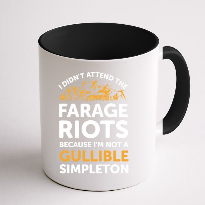 I didn’t attend the Farage Riots Mug