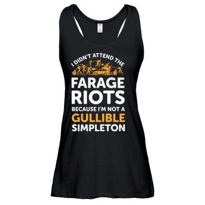 I didn’t attend the Farage Riots Ladies Essential Flowy Tank