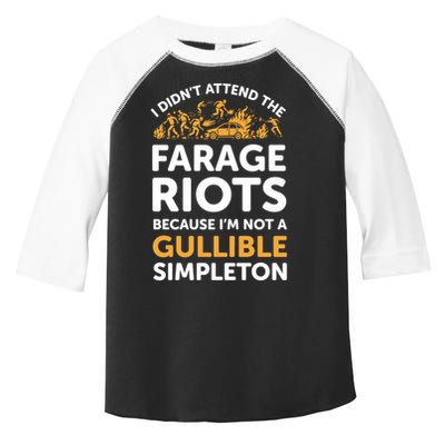 I didn’t attend the Farage Riots Toddler Fine Jersey T-Shirt