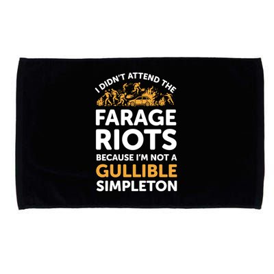 I didn’t attend the Farage Riots Microfiber Hand Towel