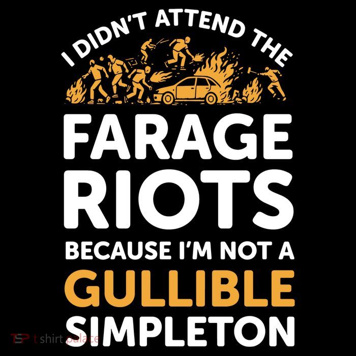 I didn’t attend the Farage Riots Cropped Pullover Crew