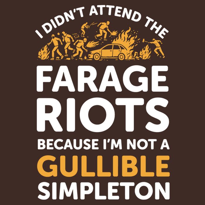 I didn’t attend the Farage Riots T-Shirt