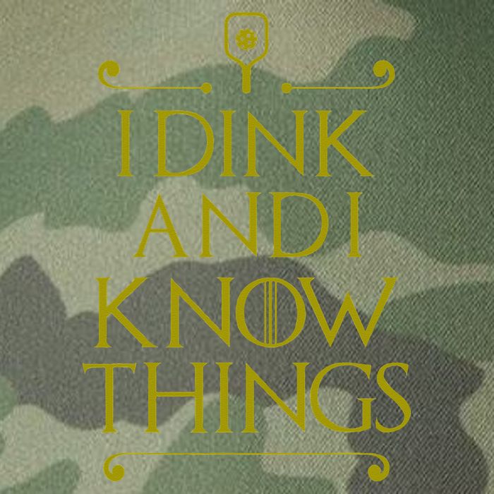 I Dink And I Know Things Funny Pickleball Legacy Tie Dye Trucker Hat