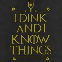 I Dink And I Know Things Funny Pickleball 7 Panel Mesh Trucker Snapback Hat