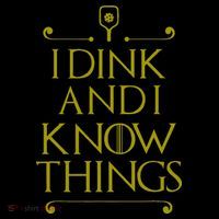 I Dink And I Know Things Funny Pickleball City Backpack