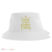 I Dink And I Know Things Funny Pickleball Sustainable Bucket Hat
