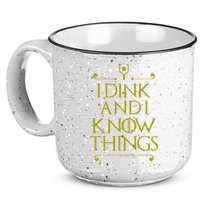 I Dink And I Know Things Funny Pickleball 15oz Campfire Ceramic Mug