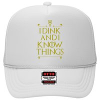 I Dink And I Know Things Funny Pickleball Hat