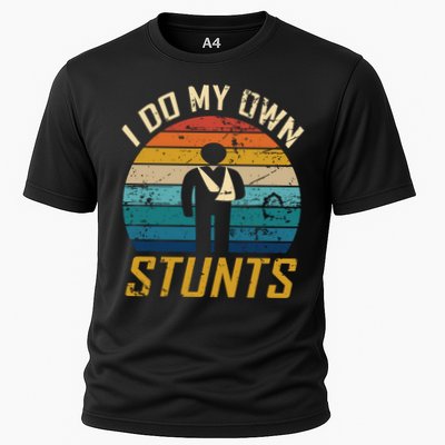 I Do All My Own Stunts Funny Broken Bones Adult And Cute Gift Performance Shirt