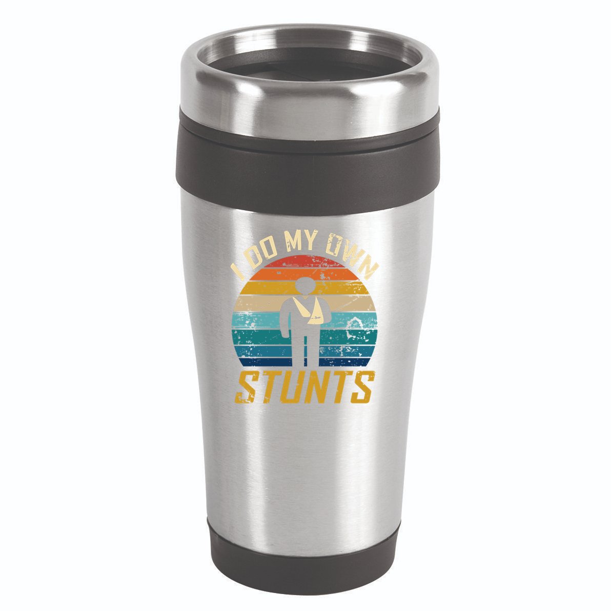 I Do All My Own Stunts Funny Broken Bones Adult And Cute Gift 16oz Travel Tumbler