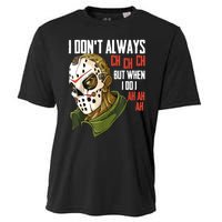 I Dont Always Ch Ch Ch Lazy Halloween Costume Horror Movie Cooling Performance Crew T-Shirt