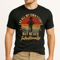 I Do All My Own Stunts But Never Intentionally Vintage Performance Shirt