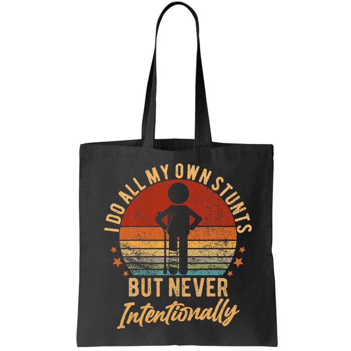 I Do All My Own Stunts But Never Intentionally Vintage Bag