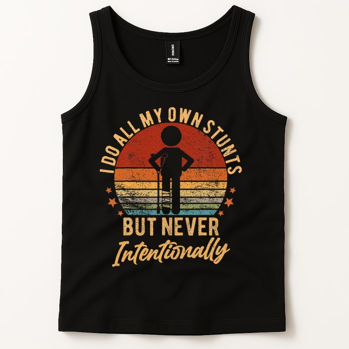 I Do All My Own Stunts But Never Intentionally Vintage Tank Top