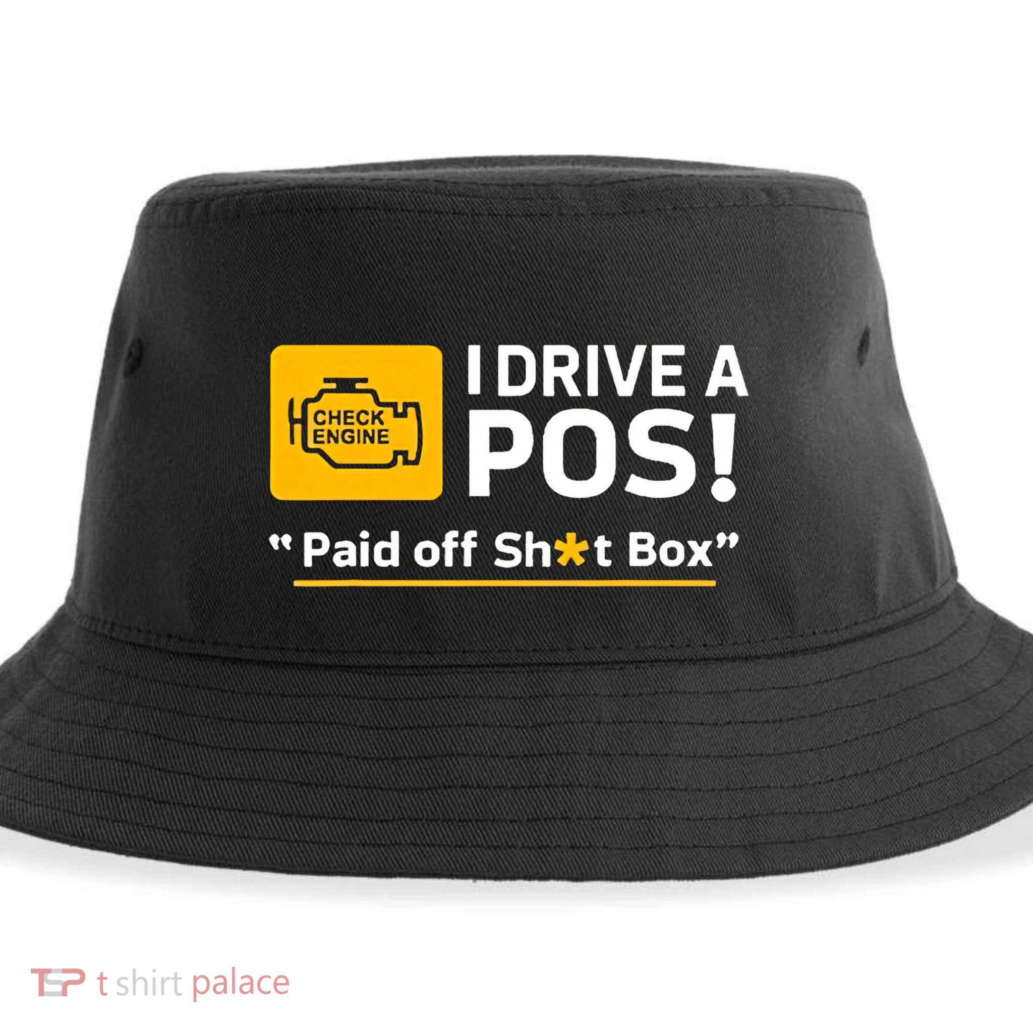 I Drive A Pos Paid Off Sht Box Sustainable Bucket Hat