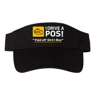 I Drive A Pos Paid Off Sht Box Valucap Bio-Washed Visor