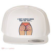 I DonT Always Smack That Ass Butt... Funny Bruised Butt Wool Snapback Cap