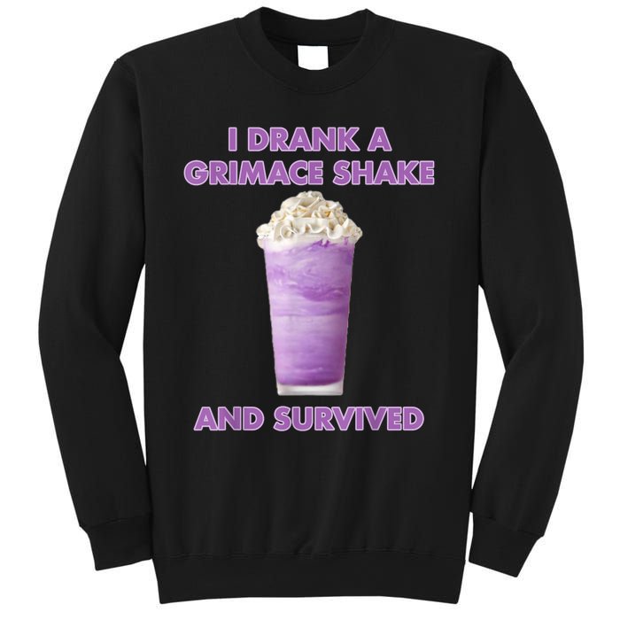 I Drank A Shake And Survived Sweatshirt