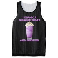 I Drank A Shake And Survived Mesh Reversible Basketball Jersey Tank