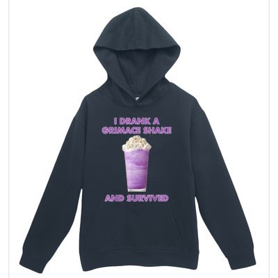 I Drank A Shake And Survived Urban Pullover Hoodie