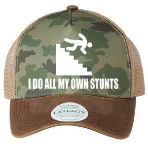 I Do All My Own Stunts Great Gift Legacy Tie Dye Trucker Hat