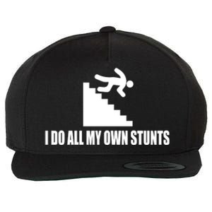 I Do All My Own Stunts Great Gift Wool Snapback Cap